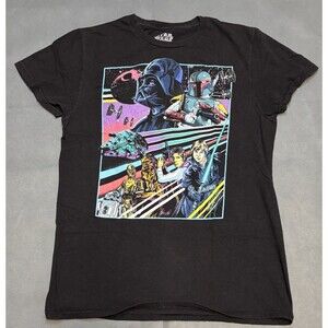 Star Wars Rebellion Alliance Fifth Sun Graphic Tshirt Men’s Size Small Retro